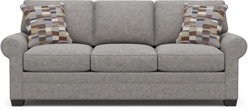 Bellingham Gray Textured Sofa
