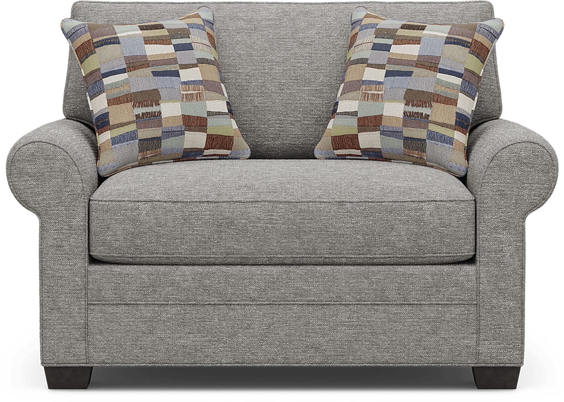 Bellingham Gray Textured Chair - Image 3