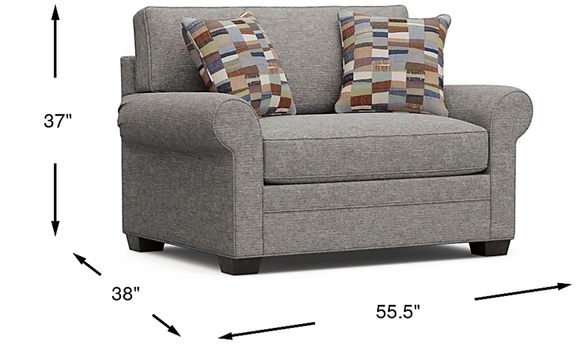 Dimension Image. Please refer to the Dimension Tab on this page for dimension details.