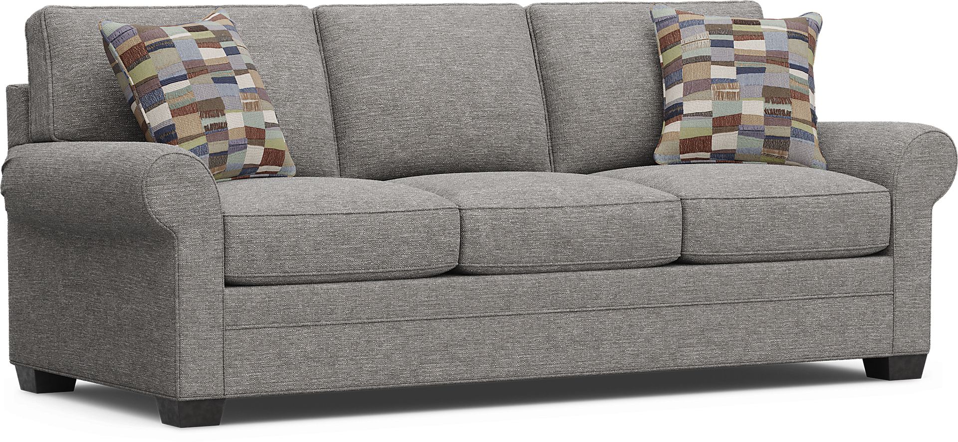 Bellingham Gray Textured Sleeper Sofa - Image 4