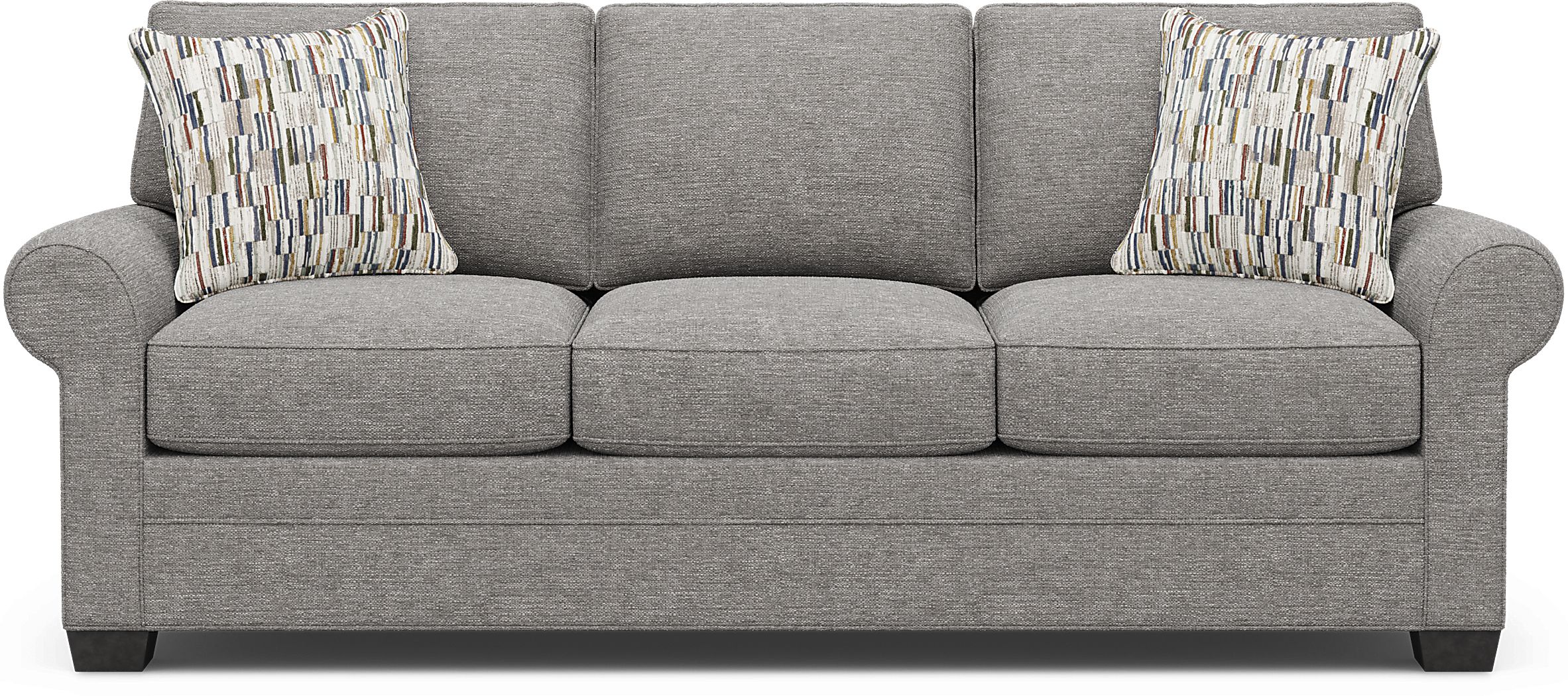Bellingham Gray Textured Sofa