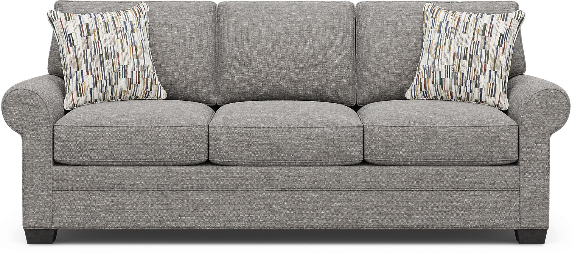 Bellingham Gray Textured Sofa - Image 1