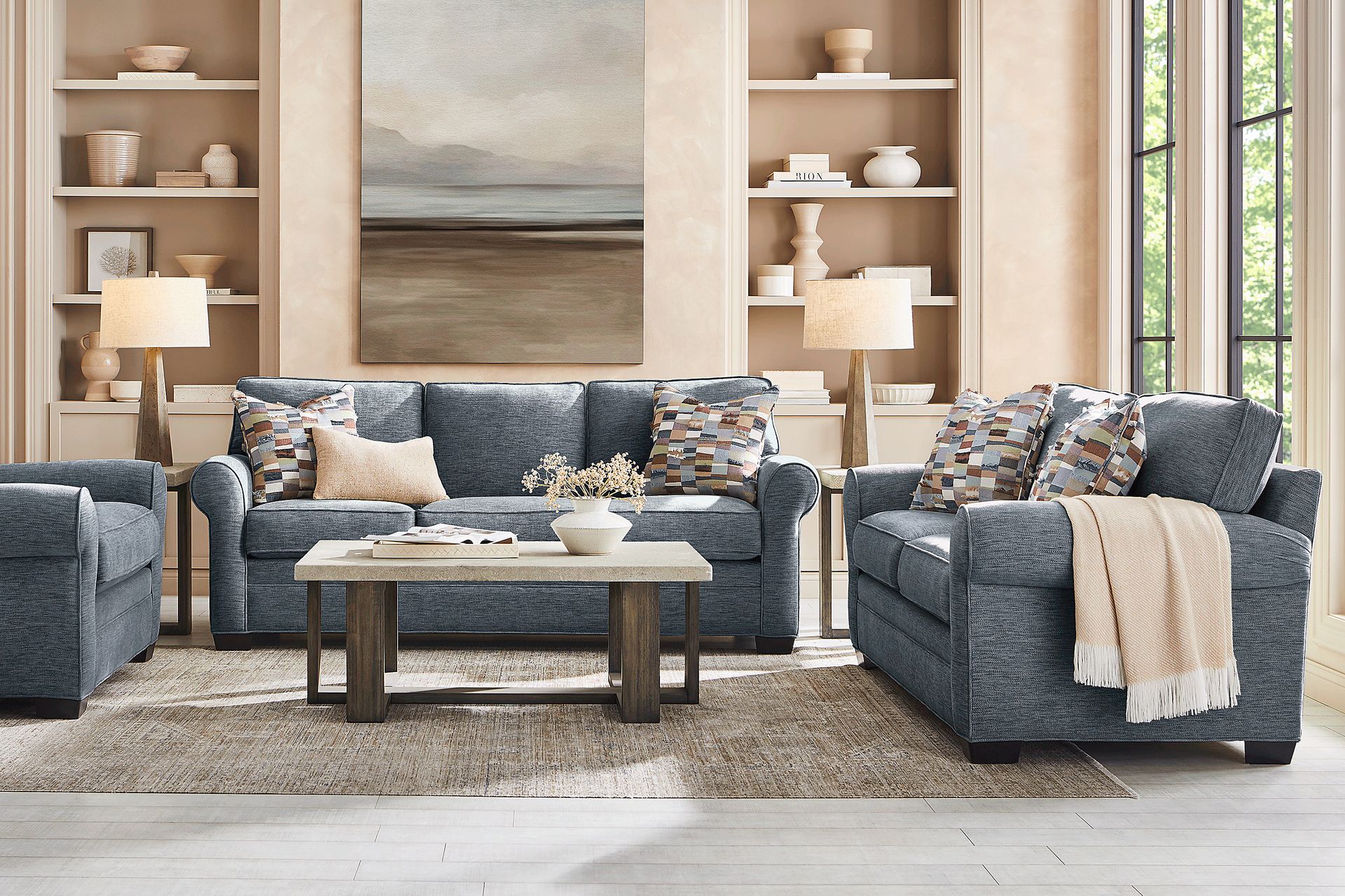 Bellingham Indigo Sofa - Image 2
