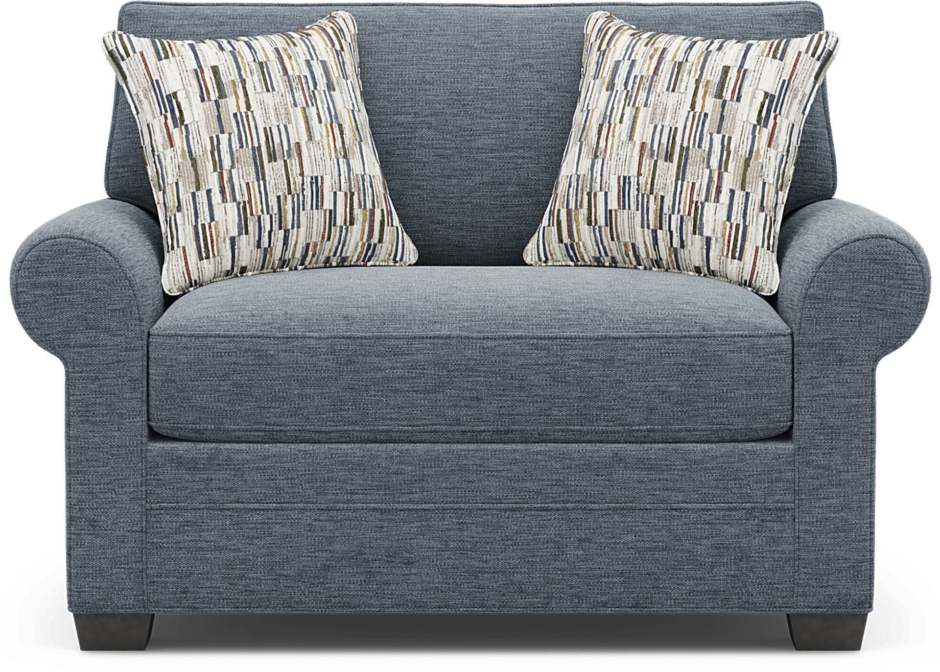 Bellingham Indigo Gel Foam Sleeper Chair - Image 3