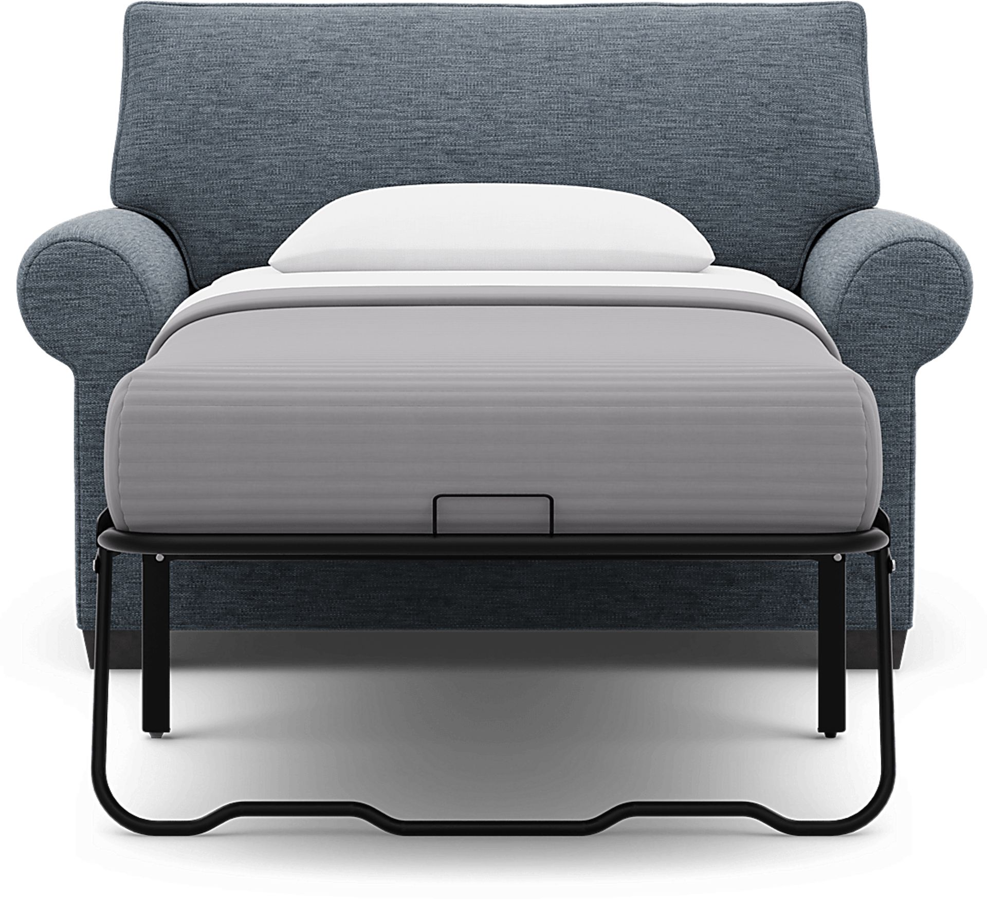 Bellingham Indigo Gel Foam Sleeper Chair - Image 5