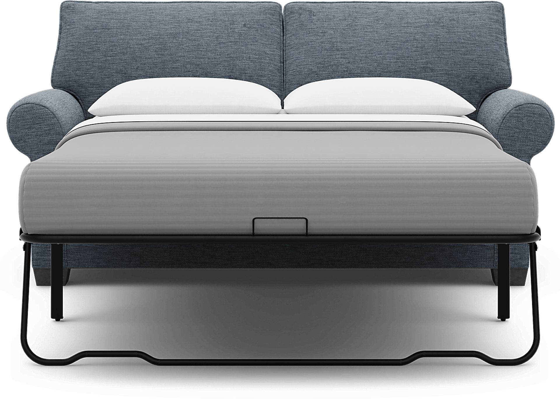 Bellingham Indigo Gel Foam Sleeper Loveseat - Image 5