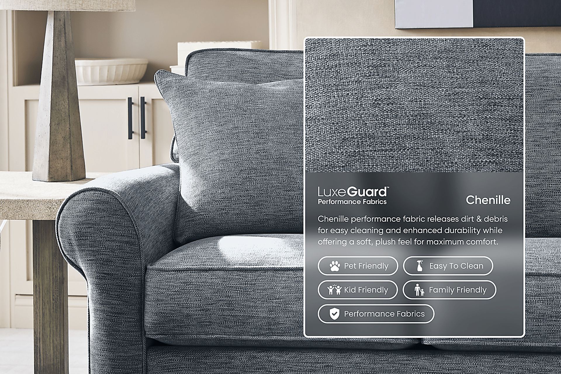 Bellingham Indigo Sleeper Loveseat - Image 2