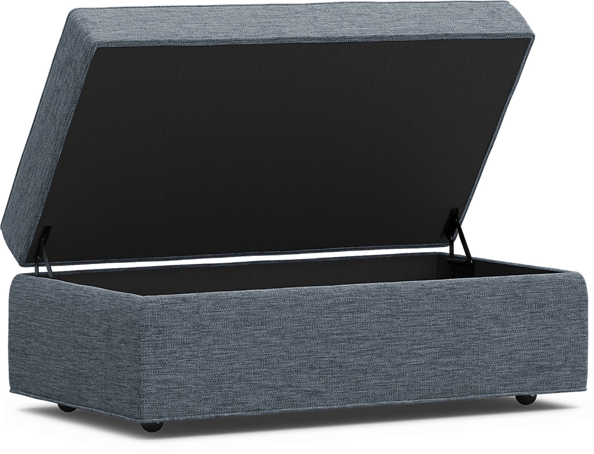 Bellingham Indigo Storage Ottoman - Image 2