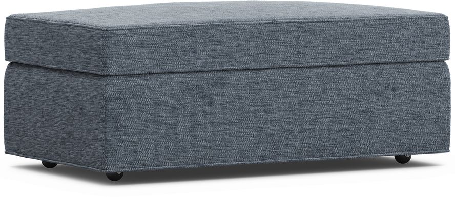 Bellingham Indigo Storage Ottoman