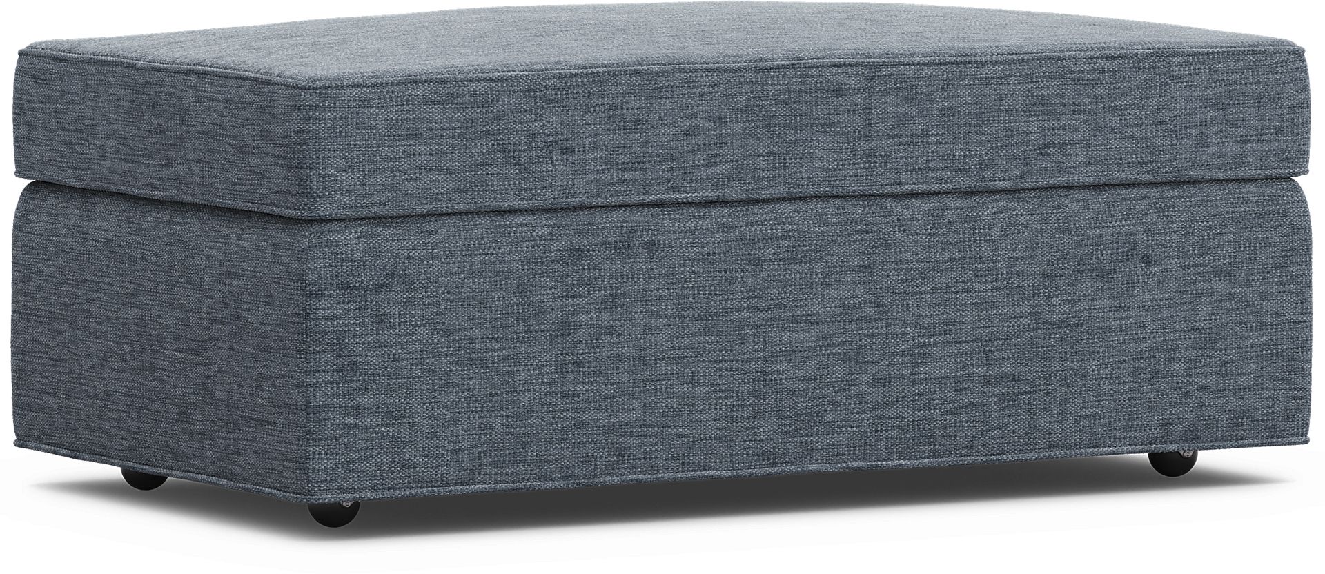 Bellingham Indigo Storage Ottoman - Image 1
