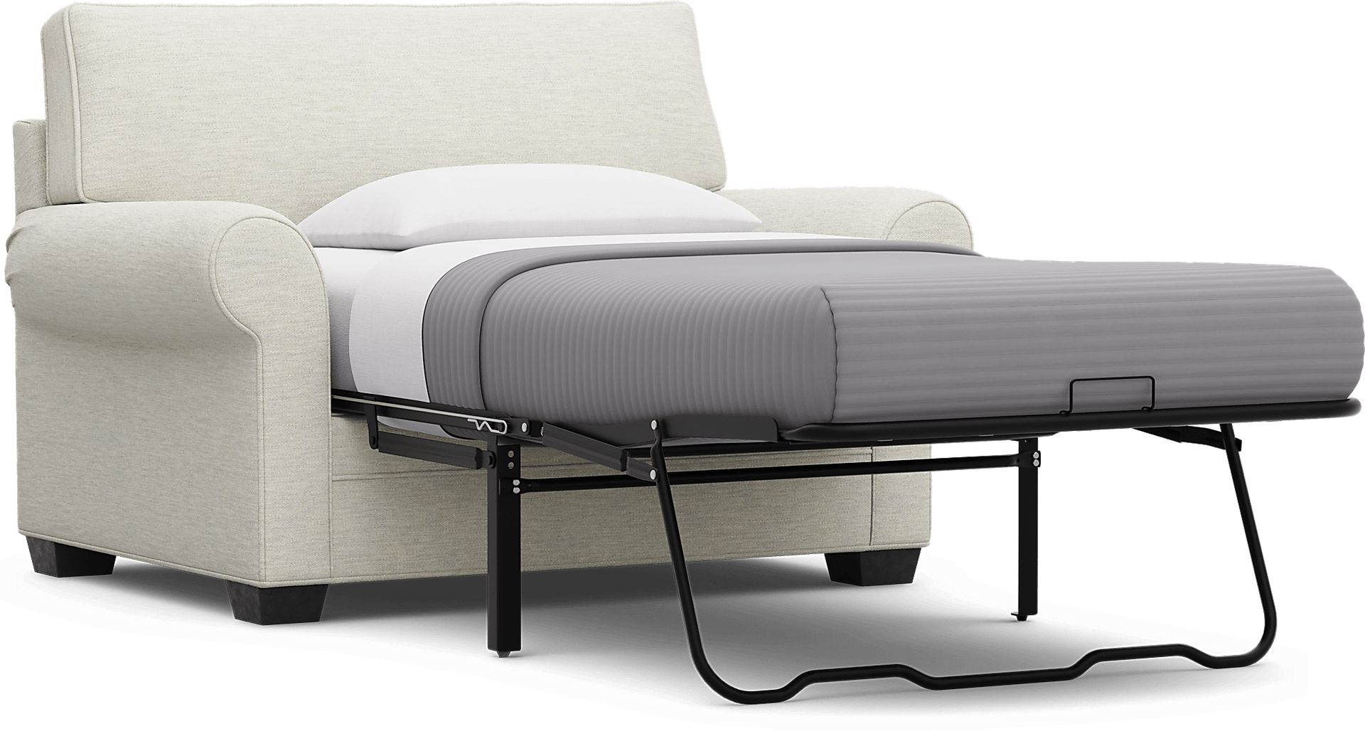 Bellingham Ivory Gel Foam Sleeper Chair - Image 3