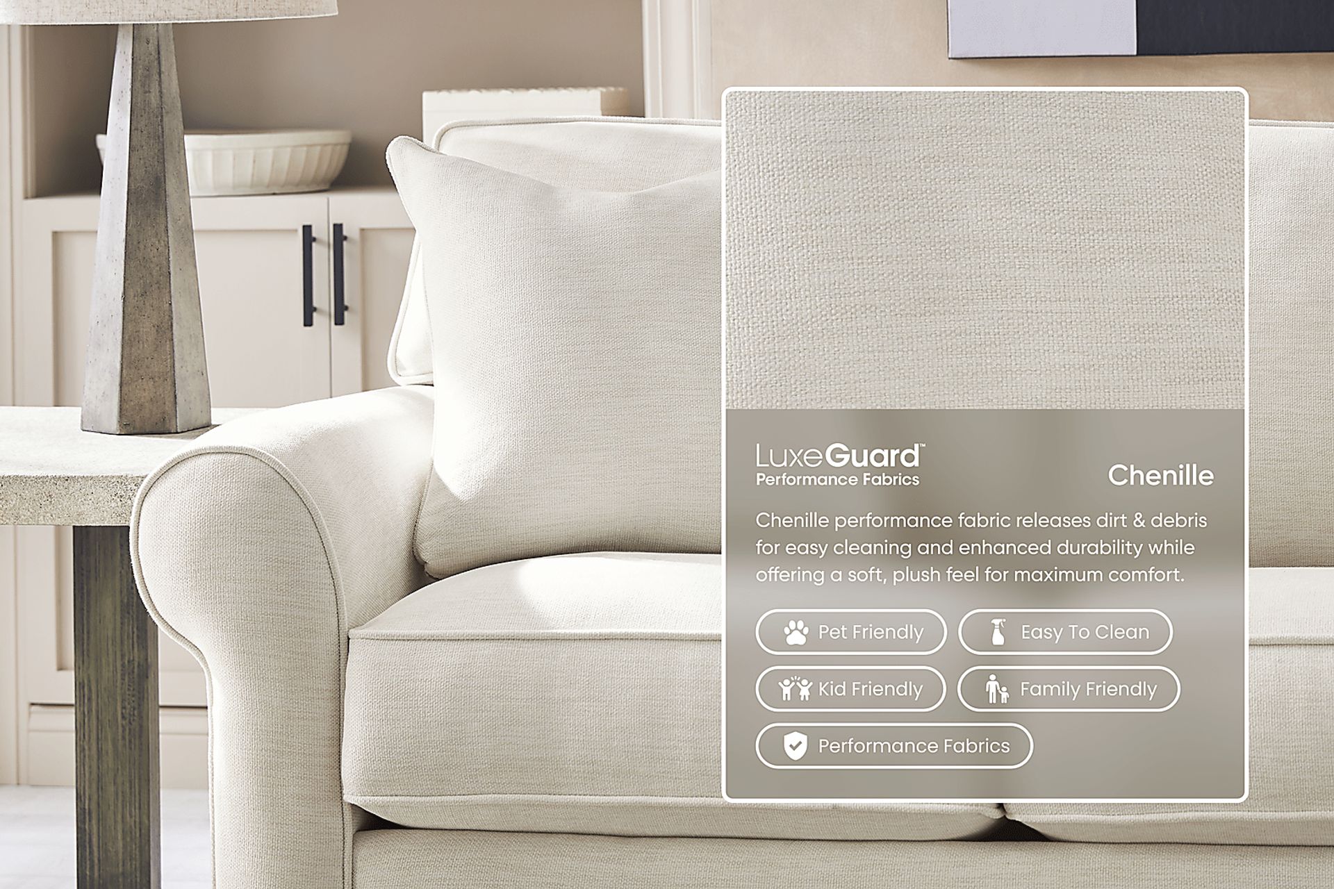 Bellingham Ivory Gel Foam Sleeper Sofa - Image 2