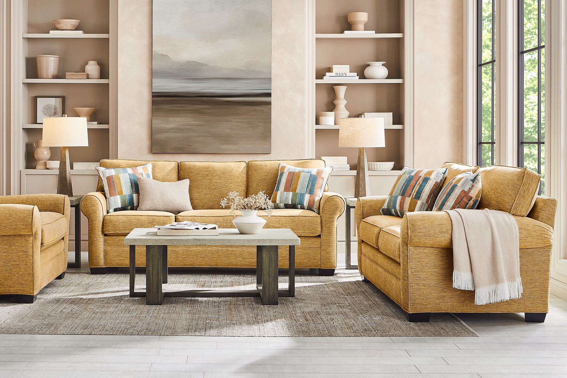 Bellingham Maize 5 Pc Living Room - Image 1