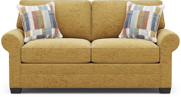 Bellingham Maize Gel Foam Sleeper Loveseat