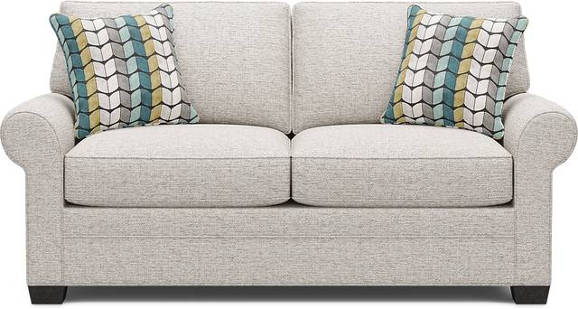 Bellingham Pebble Textured Gel Foam Sleeper Loveseat - Thumbnail - Image 1