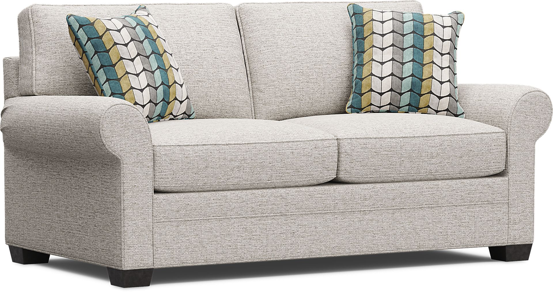 Bellingham Pebble Textured 7 Pc Living Room with Gel Foam Sleeper Sofa - Image 20