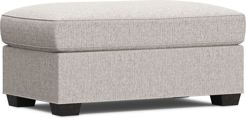 Bellingham Pebble Textured Ottoman