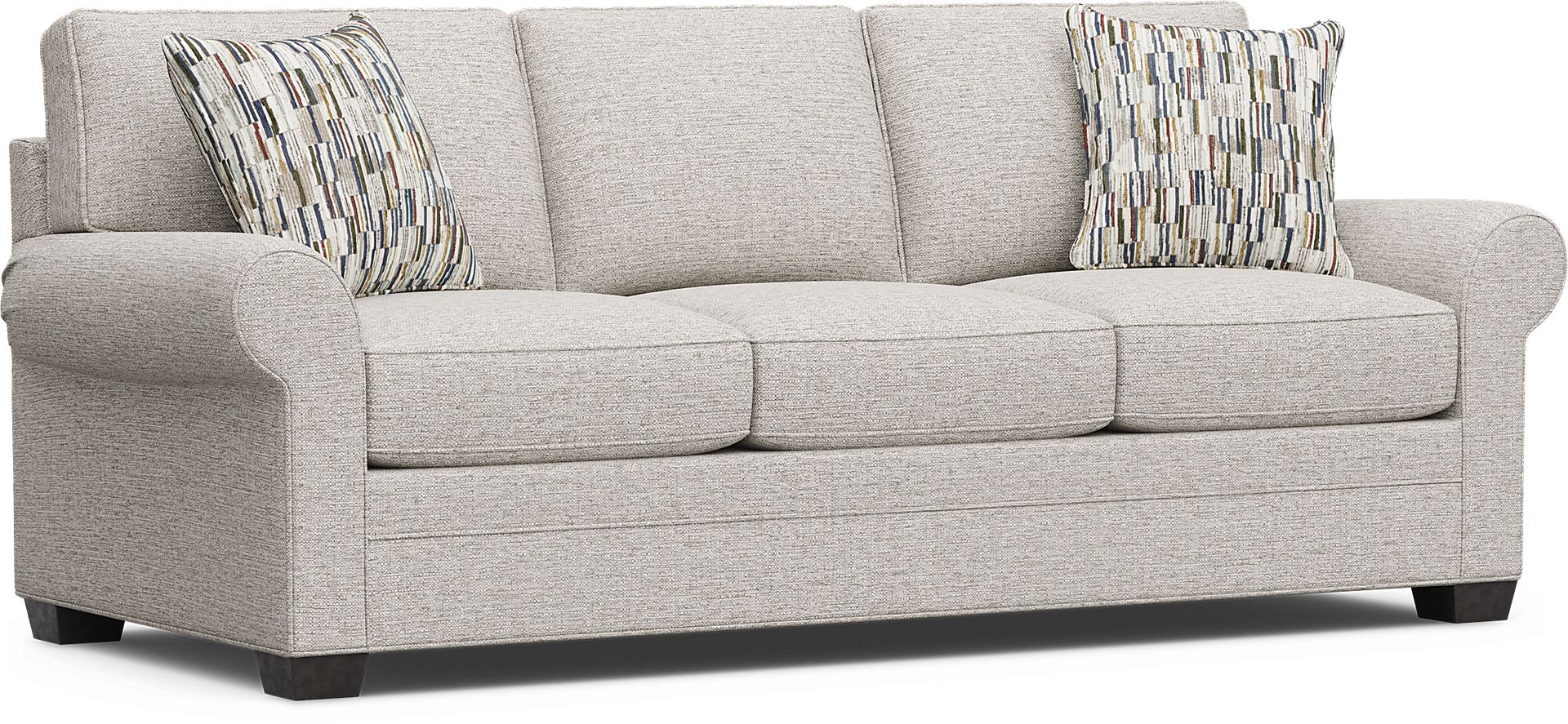 Bellingham Pebble Textured 7 Pc Living Room with Sleeper Sofa - Image 7