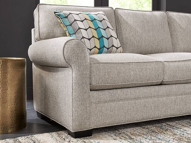 Bellingham Pebble Textured 7 Pc Living Room with Sleeper Sofa - Thumbnail - Image 6