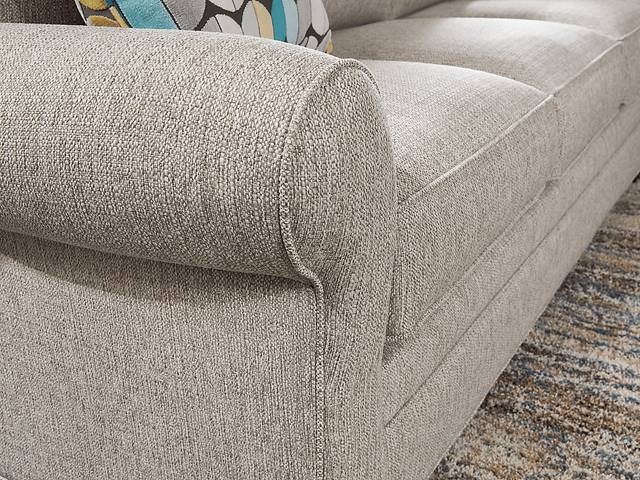 Bellingham Pebble Textured 7 Pc Living Room with Sleeper Sofa - Thumbnail - Image 9