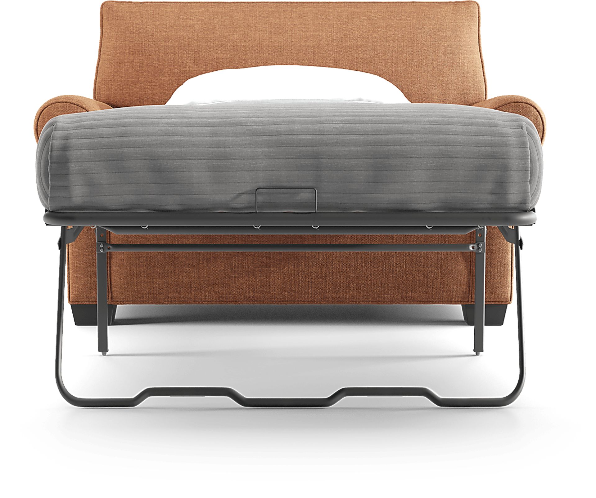 Bellingham Russet Textured Chenille Sleeper Chair - Image 5