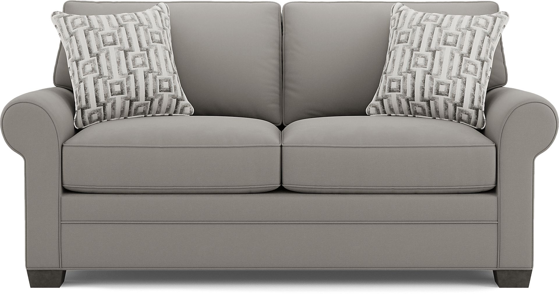 Bellingham Steel Microfiber Loveseat - Image 1