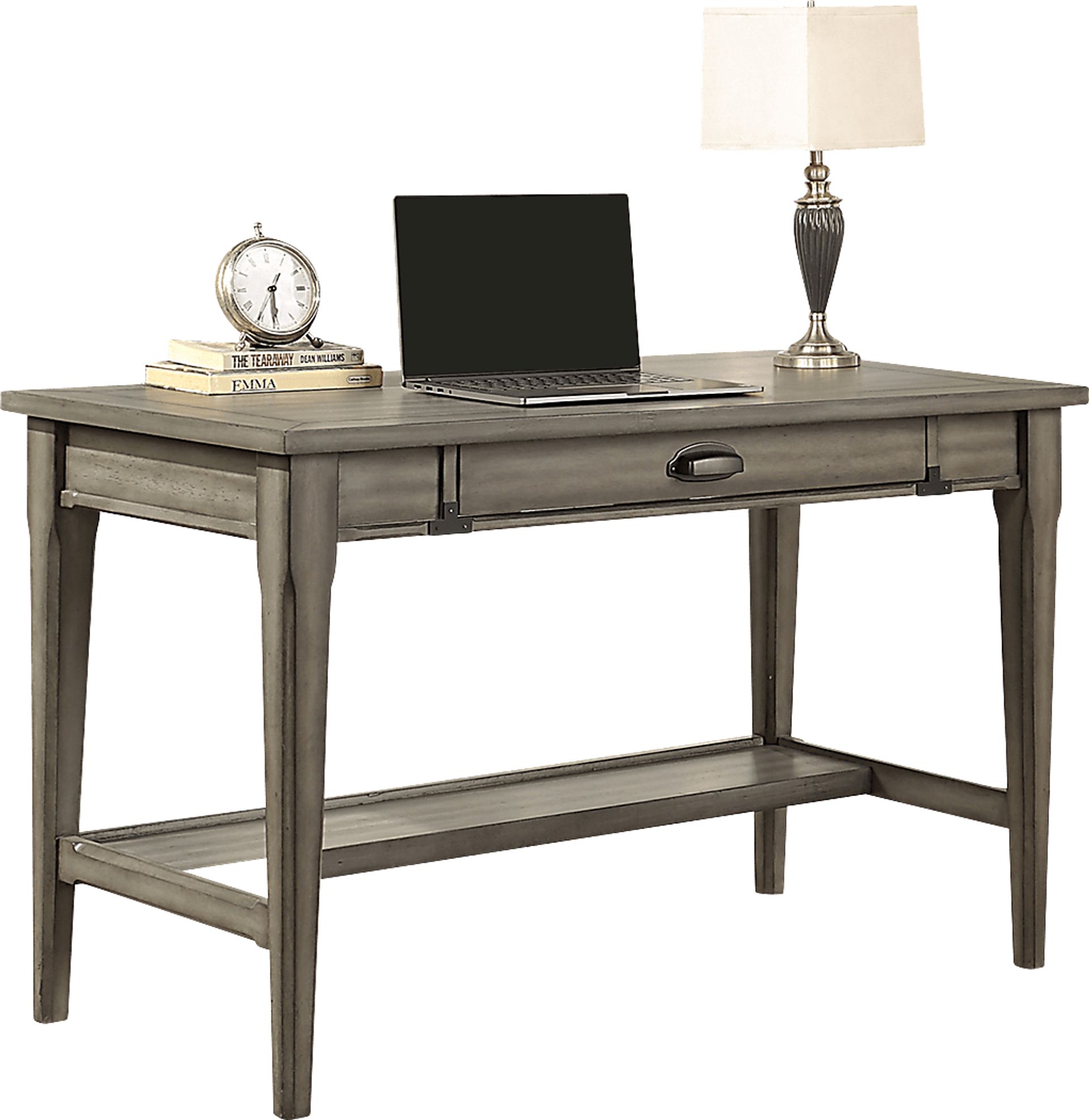 Canebreak Gray Desk - Image 1