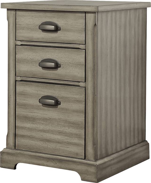 Canebreak Gray File Cabinet - Thumbnail - Image 1