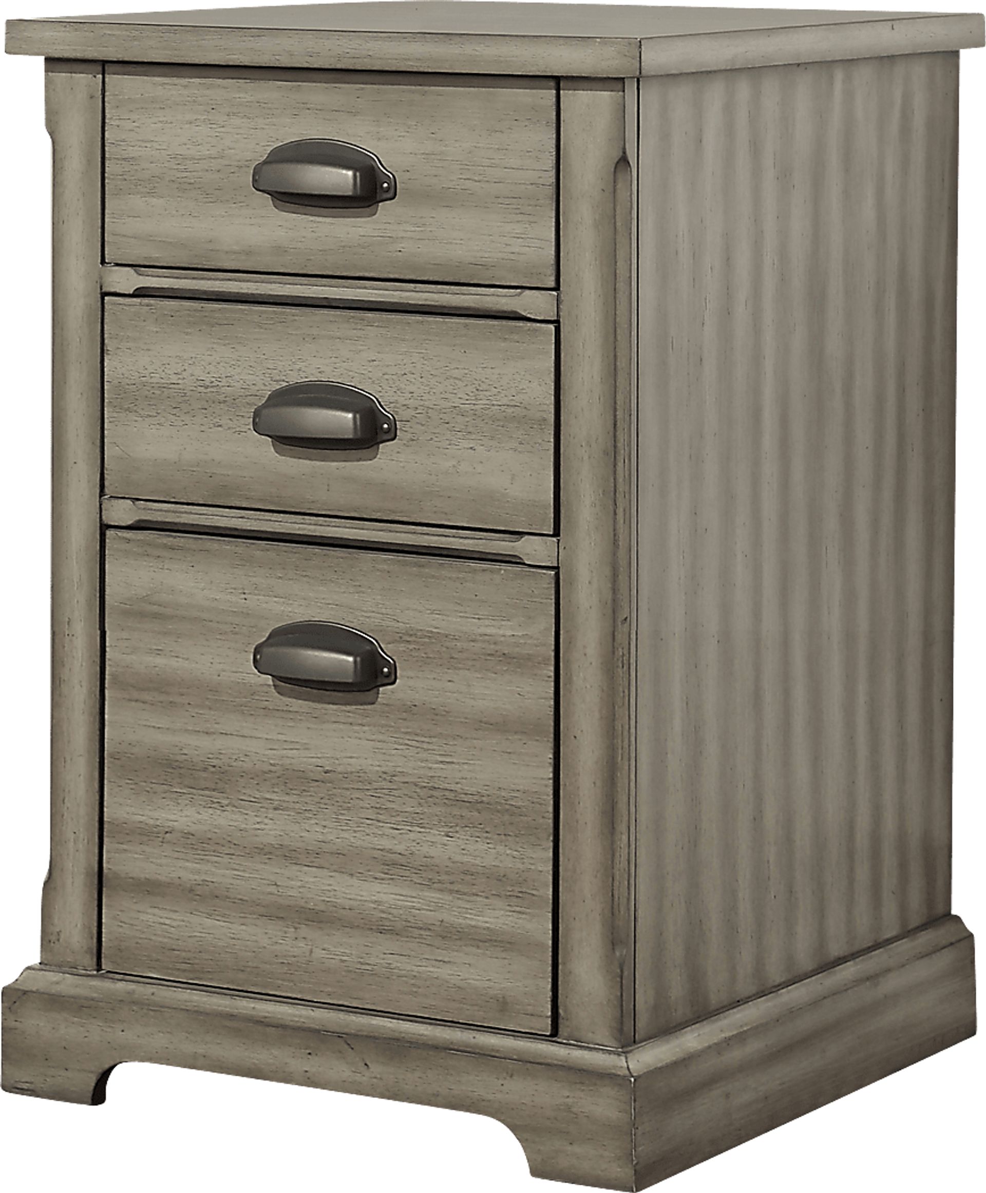 Canebreak Gray File Cabinet - Image 1