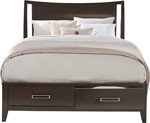 Bellissimo Java 3 Pc Queen Sleigh Bed with 2 Drawer Storage - Thumbnail - Image 2