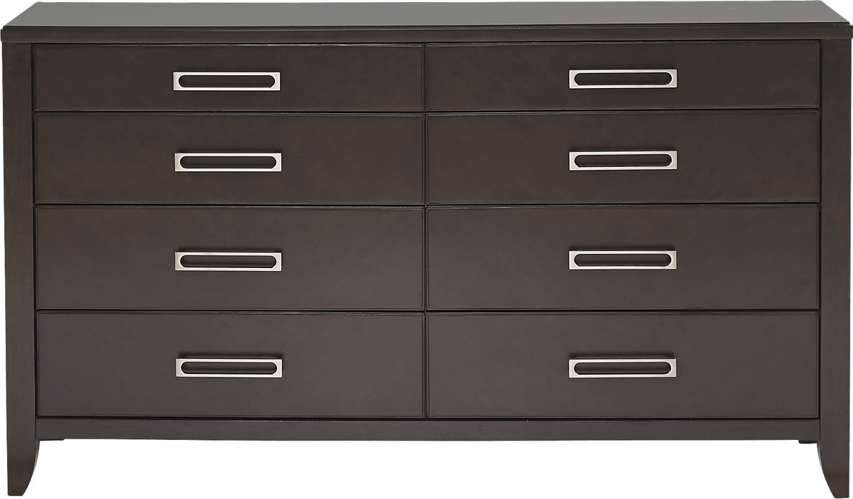 Bellissimo Java Dark Wood Dresser Rooms to Go