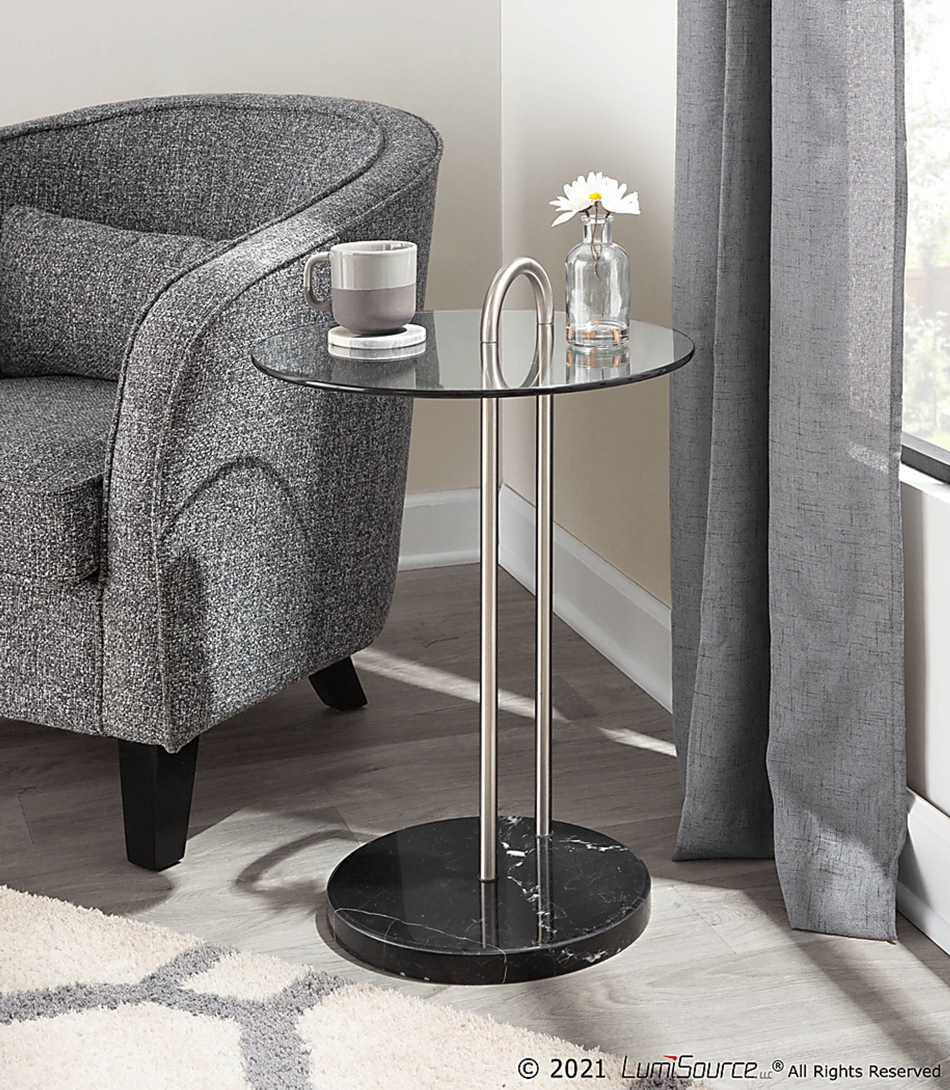 Bellknoll Gray Accent Table - Image 11