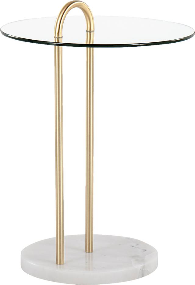 Bellknoll White Accent Table - Thumbnail - Image 3