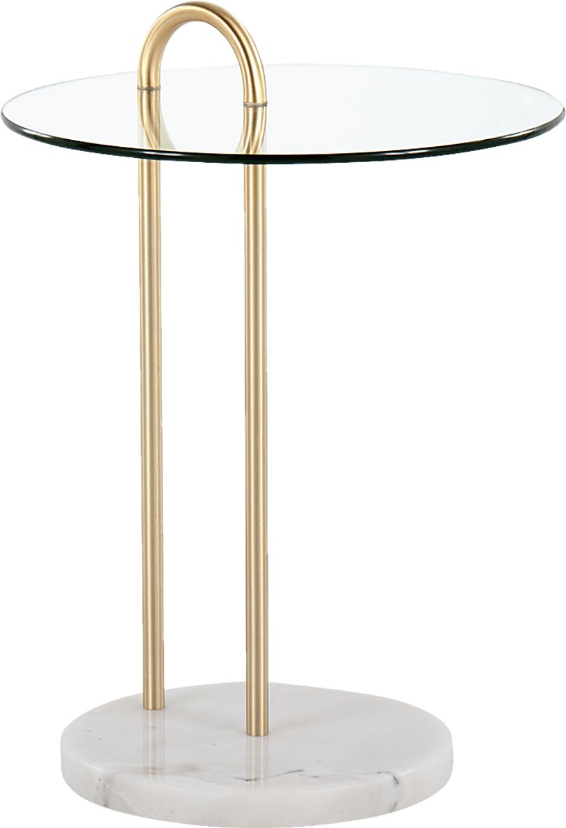 Bellknoll White Accent Table