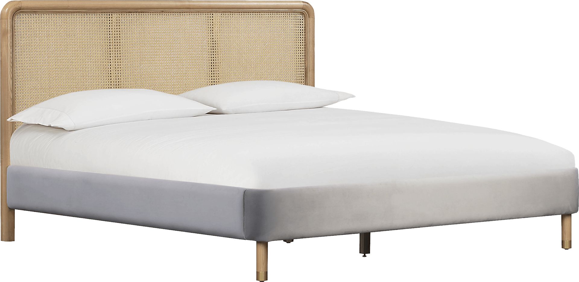 Bellmawr Gray King Bed - Image 1