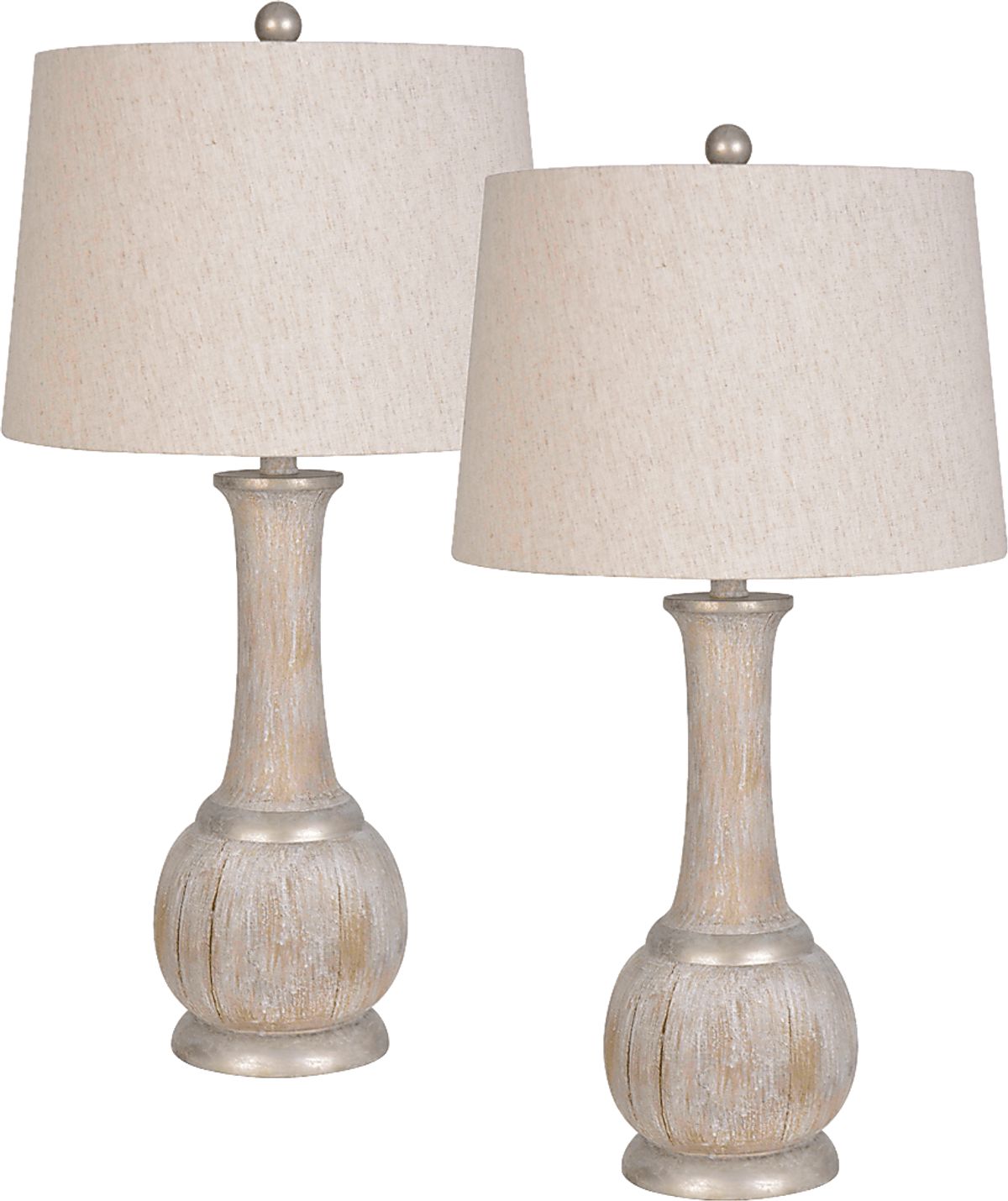 Bello View Beige Set Of 2 Lamps | Rooms to Go