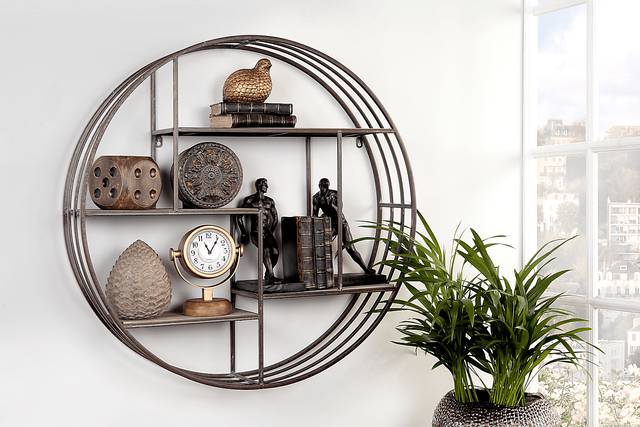 Bellomy Silver 4 Tier Wall Shelf - Thumbnail - Image 2