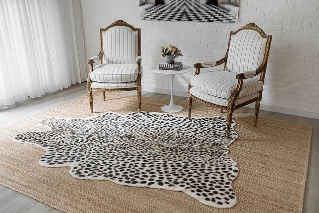 Bellon Black 5'3 x 7'10 Rug - Thumbnail - Image 2