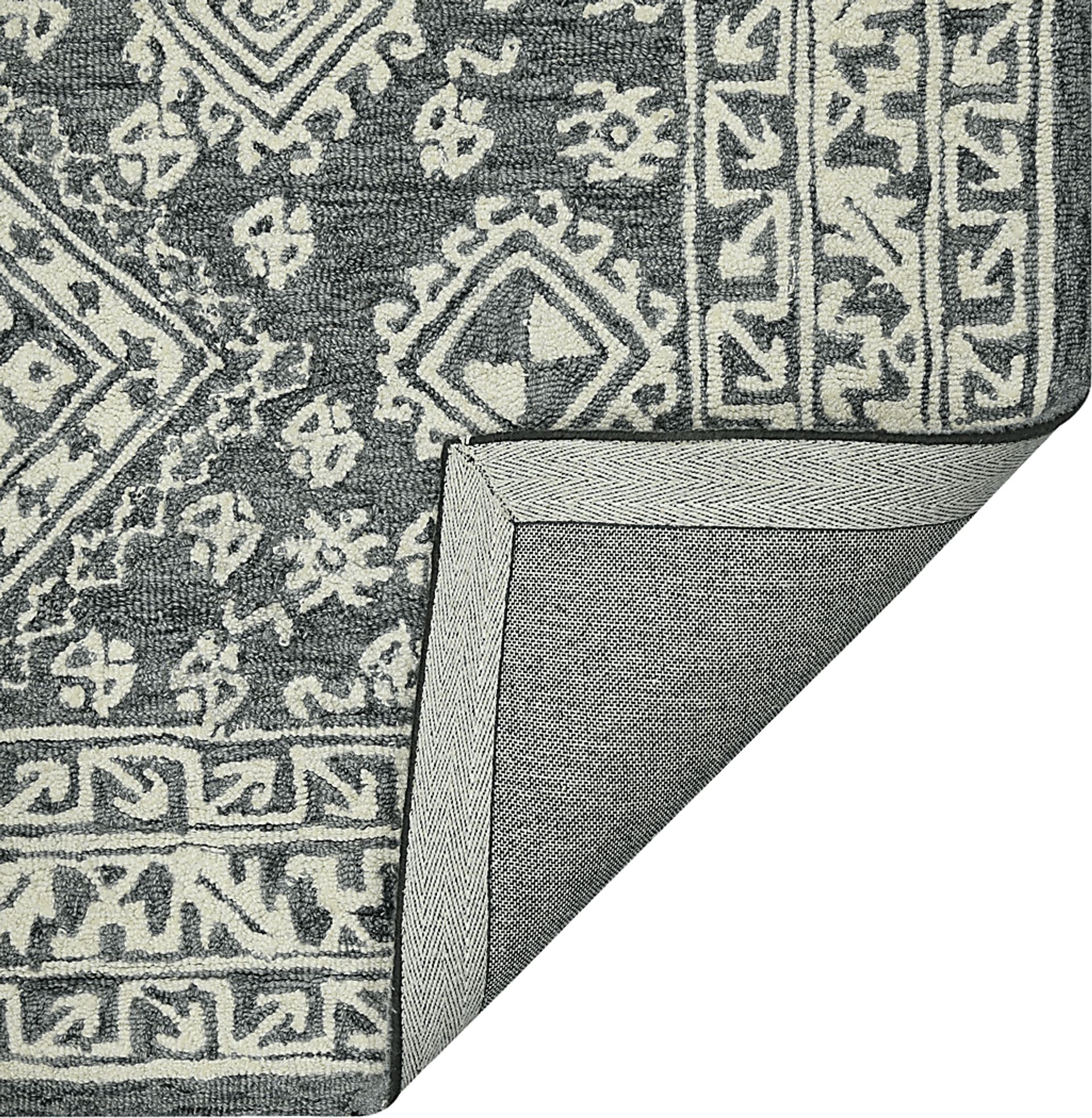 Bellton Gray 5' x 7'6 Rug - Image 7