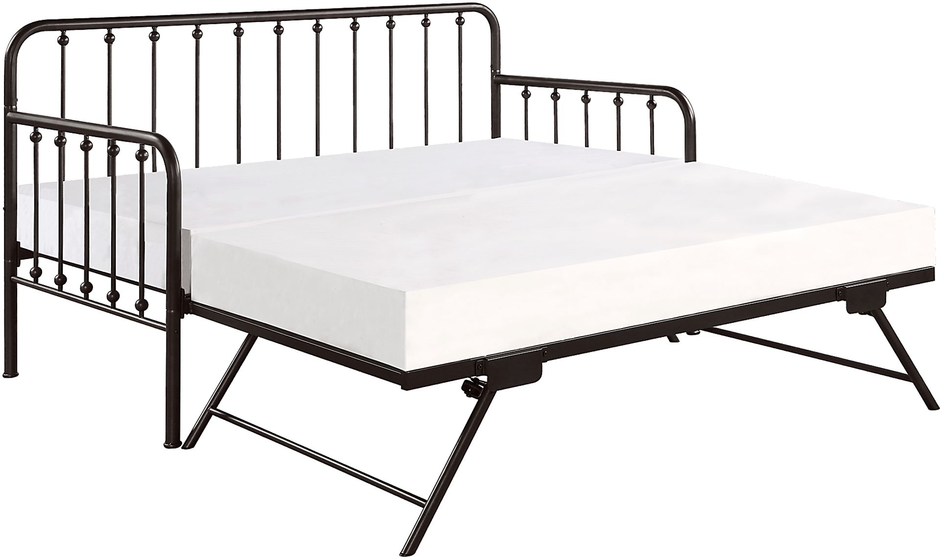 Belltone Bronze Daybed with Lift Up Trundle - Image 1
