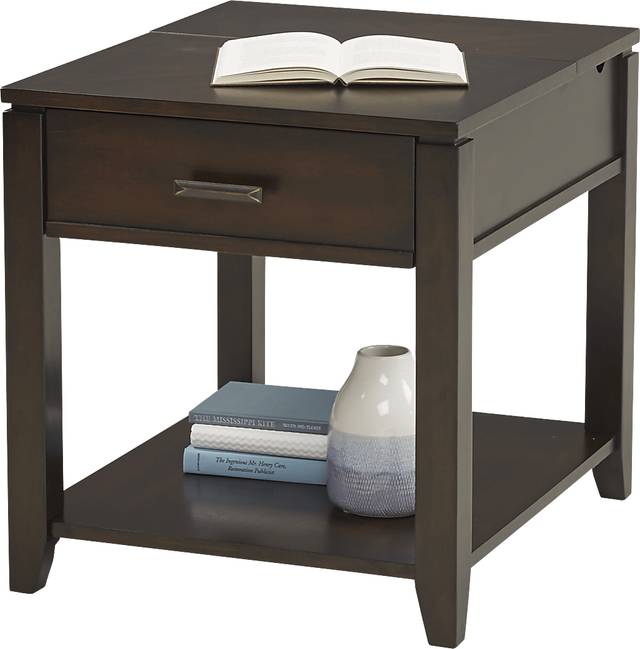 Belman Brown End Table - Thumbnail - Image 2