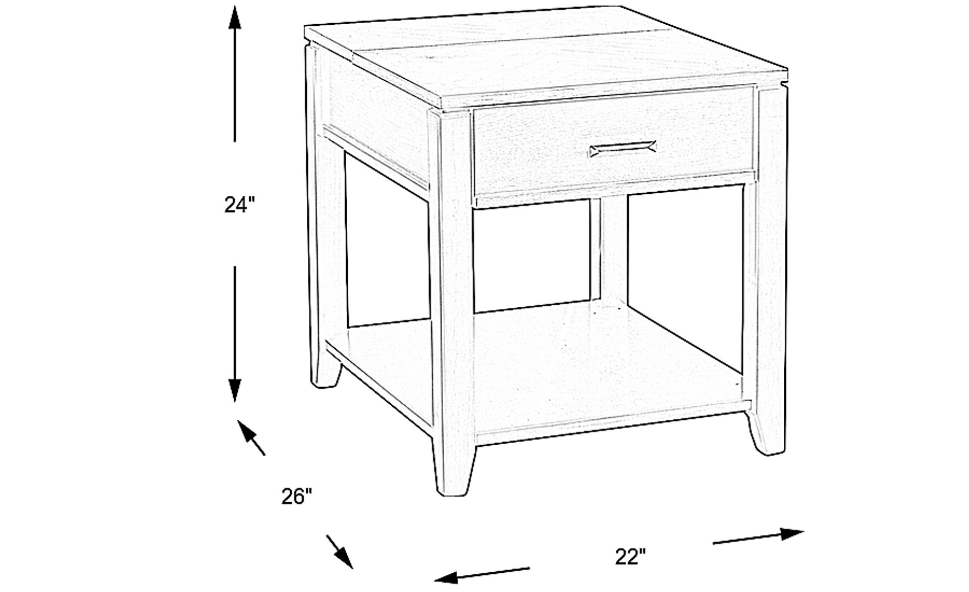 Dimension Image. Please refer to the Dimension Tab on this page for dimension details.