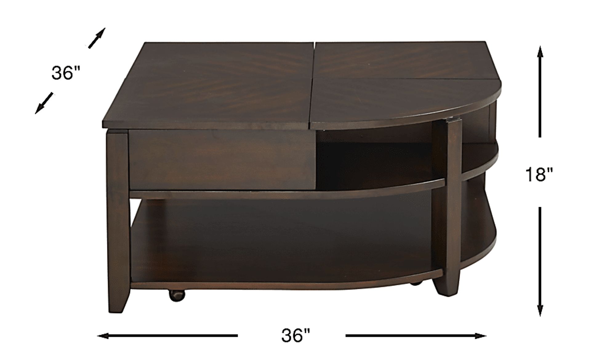 Dimension Image. Please refer to the Dimension Tab on this page for dimension details.