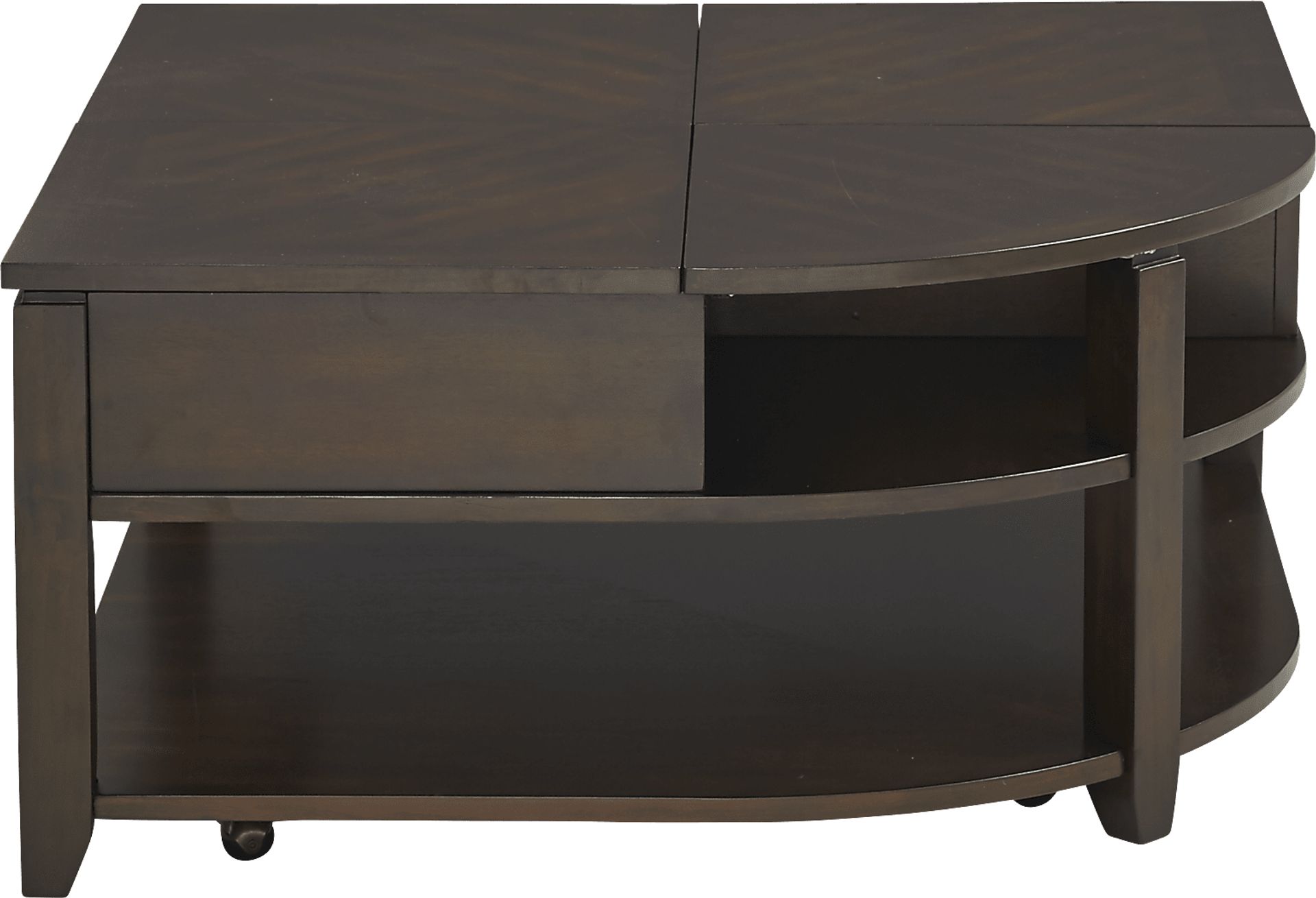 Belman Brown Lift-Top Cocktail Table - Image 1