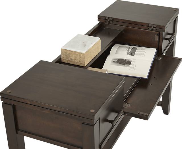 Belman Brown Sofa Table - Thumbnail - Image 2