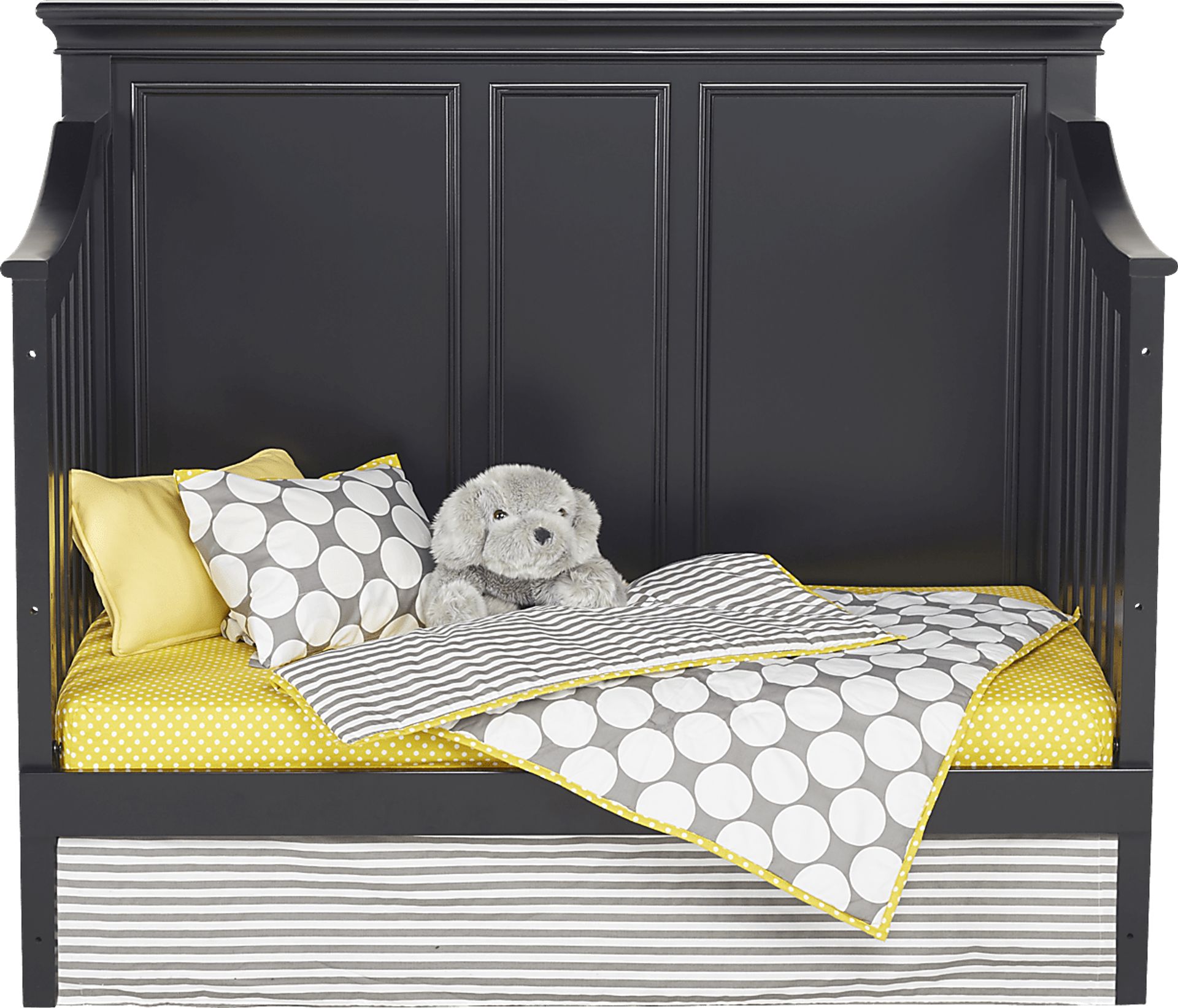 Belmar Black Crib with Toddler & Conversion Rails - Image 5