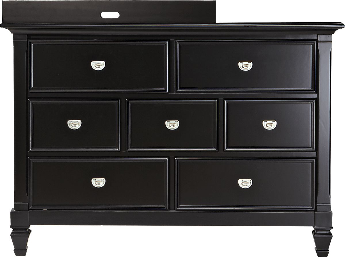 Belmar Black Black,Colors Dresser & Changing Set Rooms to Go
