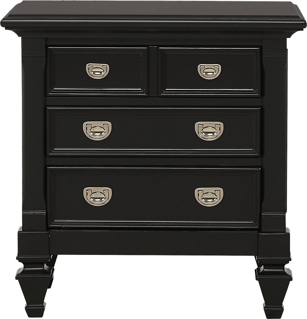 Belmar Black Black,Colors Nightstand | Rooms To Go