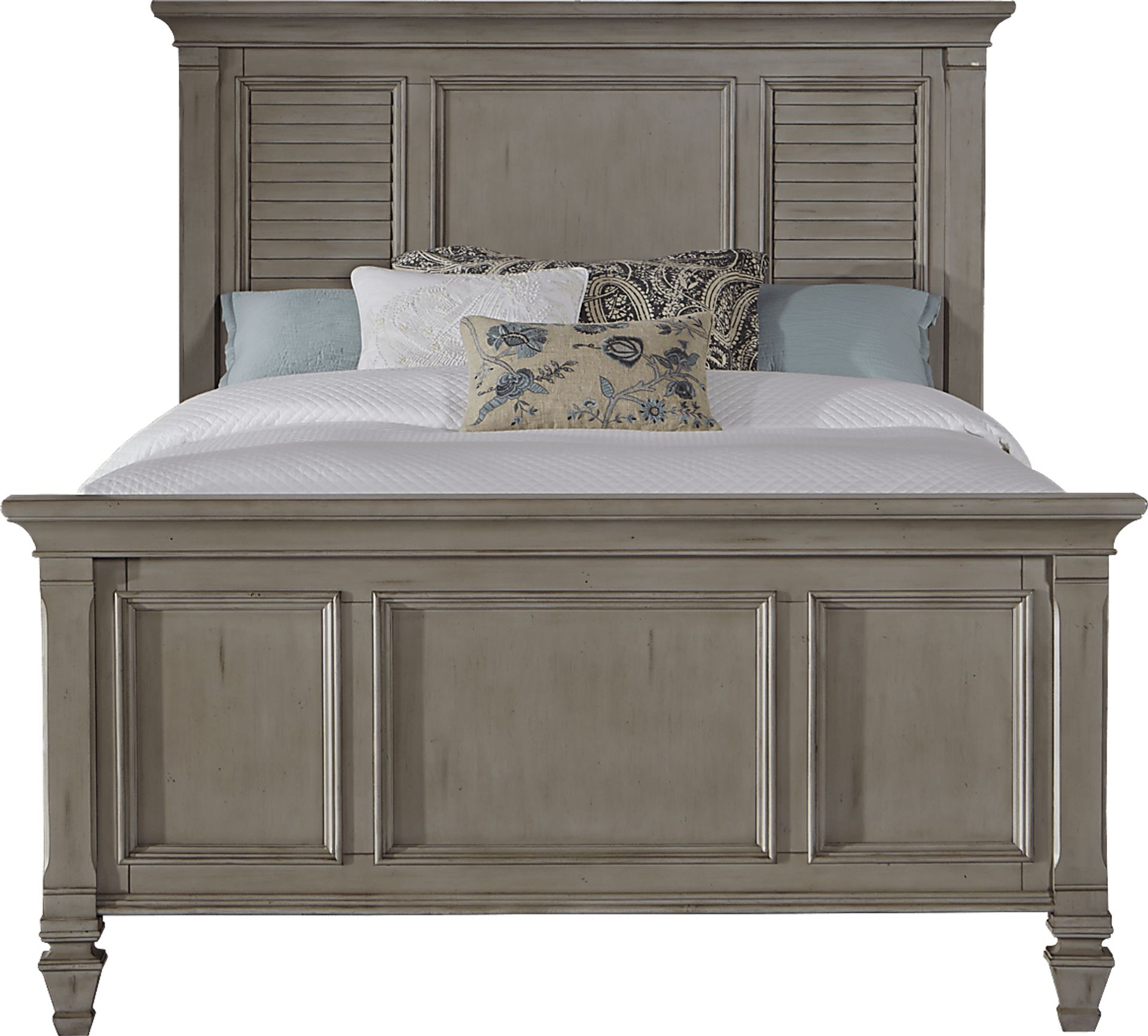 Belmar Gray 5 Pc Queen Panel Bedroom - Image 2