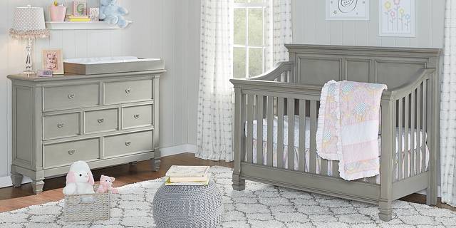 Belmar Gray 4 Pc Nursery - Thumbnail - Image 1